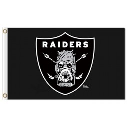 Nfl oakland raiders 3'x5 'polyester vlaggen