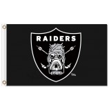 Nfl raiders oakland draPeaux en polyester 3'x5 '