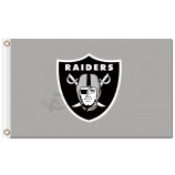 Nfl oakland raiders 3 'x 5' Polyester Flaggen Logo