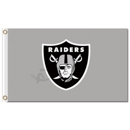 Nfl oakland raiders 3 'x 5' Polyester Flaggen Logo