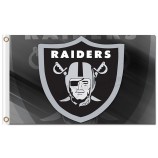 Nfl oakland raiders 3 'x 5' Polyester Flaggen Logo