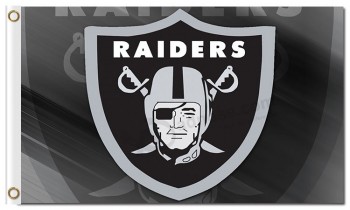 Nfl oakland raiders 3'x5'涤纶旗帜标志