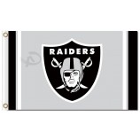 NFL Oakland Raiders 3'x5' polyester flags logo