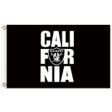 Nfl oakland raiders 3'x5 'полиэфирные флаги требуют nia