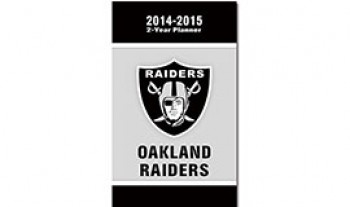 Nfl oakland raiders 3'x5 'banderas de poliéster 2 años planificador