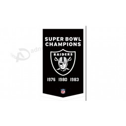 Nfl oakland raiders 3'x5 'Polyester Flaggen Pentagon