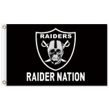 Nfl oakland raiders 3'x5 'Polyester Fahnen raider Nation
