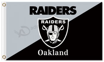 Nfl oakland raiders 3'x5'聚酯旗帜