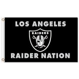 Nfl raiders oakland draPeaux en polyester 3'x5 'raider nation