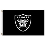 Nfl oakland raiders 3 'x 5' Polyester Flaggen Logo