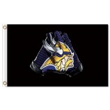 NFL Minnesota Vikings 3'x5' polyester flags gloves with high quality