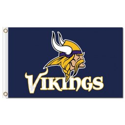 Nfl Minnesota Wikinger 3'x5 'Polyester Flaggen