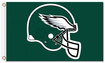 Nfl Philadelphia Eagles 3'x5 'Polyester Fahnen Helm