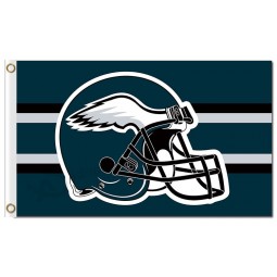 Nfl Philadelphia Eagles 3'x5 'Polyester Fahnen Helm