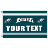 NFL Philadelphia Eagles 3'x5' polyester flags your text with your logo