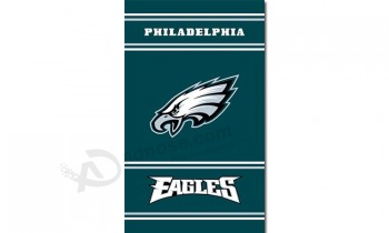 Nfl philadelphia eagles 3'x5 'polyester vlaggen verticaal