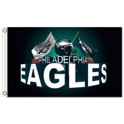 NFL Philadelphia Eagles 3'x5' polyester flags with your logo
