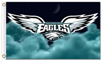 NFL Philadelphia Eagles 3'x5' polyester flags wings with your logo