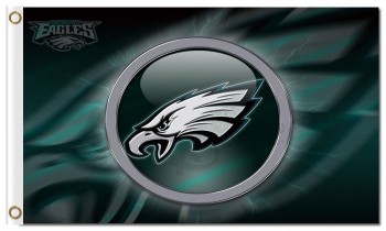 Nfl philadelphia eagles 3'x5'聚酯旗帜