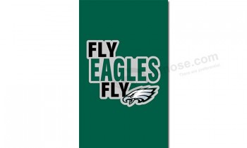 Nfl philadelphia eagles 3'x5'聚酯旗飞鹰垂直