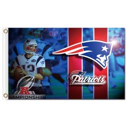 Nfl New England Patrioten 3'x5 'Polyester Fahnen