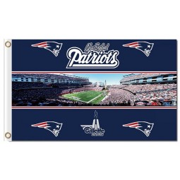 Nfl New England Patrioten 3'x5 'Polyester Fahnen Stadion