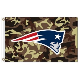 Nfl New England Patrioten 3'x5 'Polyester Fahnen Camouflage