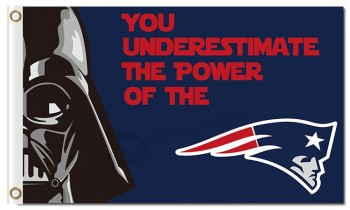 NFL New England Patriots 3'x5' polyester flags star wars with your logo