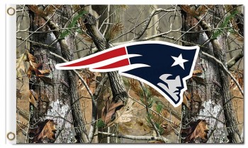 NFL New England Patriots 3'x5' polyester flags camo with your logo
