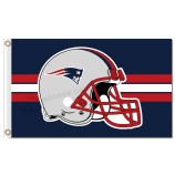 Nfl nova inglaterra patriotas 3'x5 'poliéster bandeiras capacete