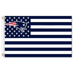 NFL New England Patriots 3'x5' polyester flags stars stripes with your logo