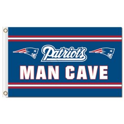 Nfl New England Patrioten 3'x5 'Polyester Fahnen Mann Höhle