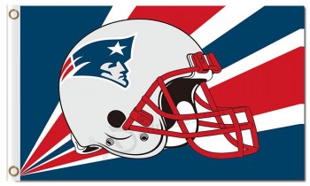 Nfl New England Patrioten 3'x5 'Polyester Fahnen Helm