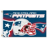 Nfl new England patriots 3'x5 'banderas de poliéster casco y logos