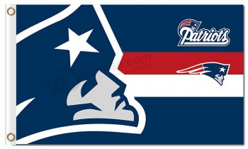 NFL New England Patriots 3'x5' polyester flags