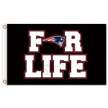 Nfl New England Patrioten 3'x5 'Polyester Flaggen für das Leben