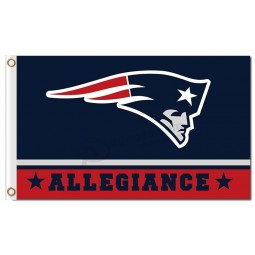 Groothandel op maat NFL New England patriotten 3'x5 'polyester vlaggen trouw