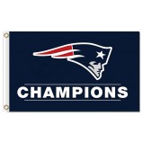 All'ingrosso cusotm nfl new england patriots bandiere 3'x5 'poliestere