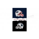 Nfl New England Patrioten 3'x5 'Polyester Fahnen Haus geteilt mit Panthers
