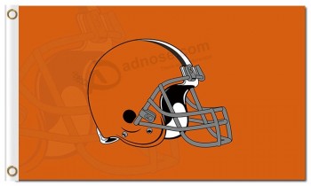 NFL Cleveland Browns 3'x5' polyester flags helmet