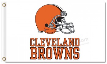 NFL Cleveland Browns 3'x5' polyester flags