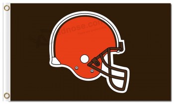 NFL Cleveland Browns 3'x5' polyester flags helmet