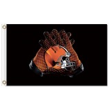 Nfl cleveland browns 3'x5 'полиэфирные перчатки