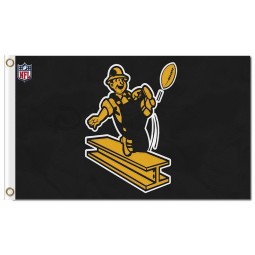 Nfl Pittsburgh Steelers 3'x5 'Polyester Flaggen Logo
