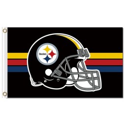 NFL Pittsburgh Steelers 3'x5' polyester flags with your logo