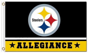 Nfl pittsburgh steelers 3'x5 'полиэстер