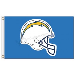 Nfl san diego Ladegeräte 3'x5 'Polyester Fahnen Helm weiß