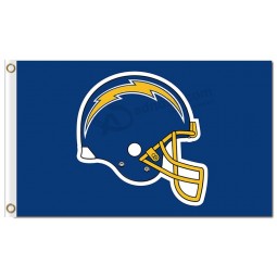 Nfl san diego Ladegeräte 3'x5 'Polyester Flaggen Helm