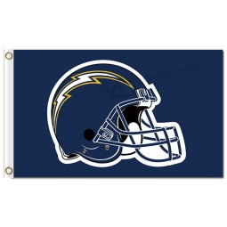 NFL San Diego Chargers 3'x5' polyester flags helmet with your logo