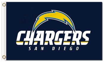 Nfl san diego caricabatterie 3'x5 'bandiere in poliestere